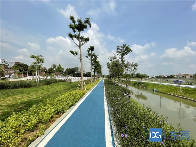 太美了石碣梁家村渠碧道建成赶紧来打卡