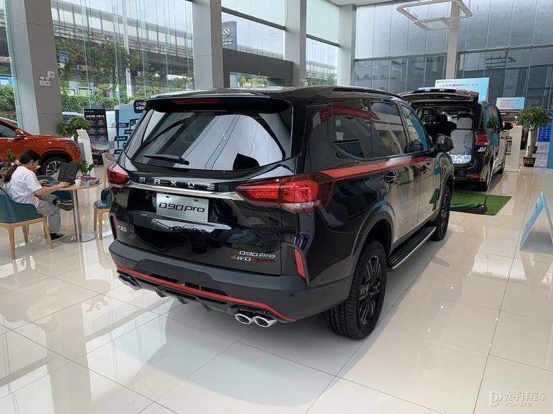 新款上汽大通d90pro已到店搭载全新车机系统