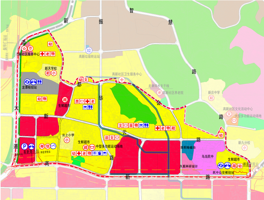 贵阳乌当区多个单元最新地块规划方案出炉涉及学校养老院等