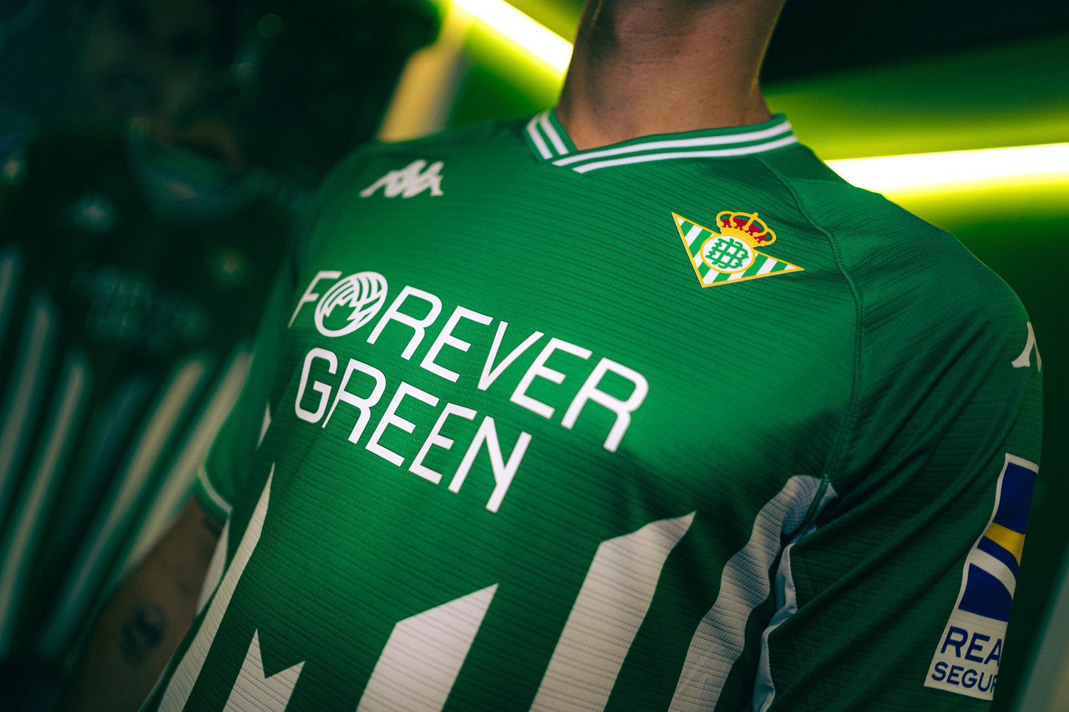 kappa发布皇家贝蒂斯2021/22赛季主场球衣