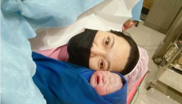 宣布产下蓝眼白皮肤混血娃|叶玮庭|皮肤|怀孕_新浪新闻