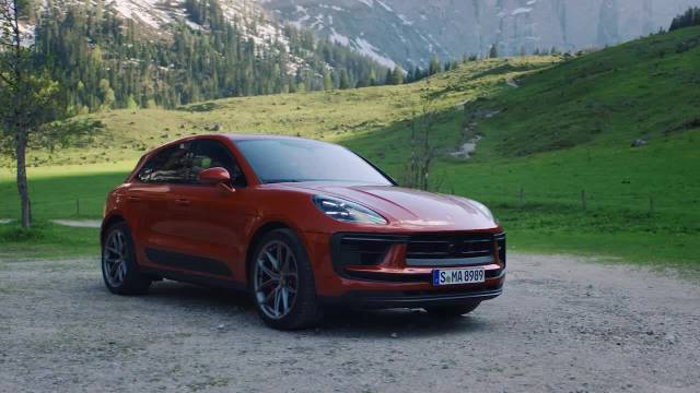 2022保时捷 macan改款 -新驾驶舱和触摸屏