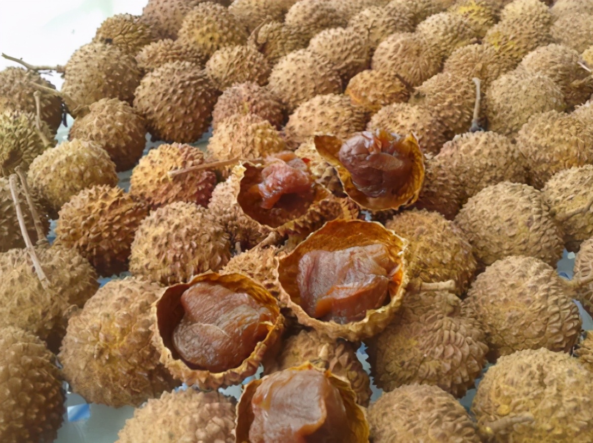 自晒荔枝干能直接晒吗学会这么做5天就晒好