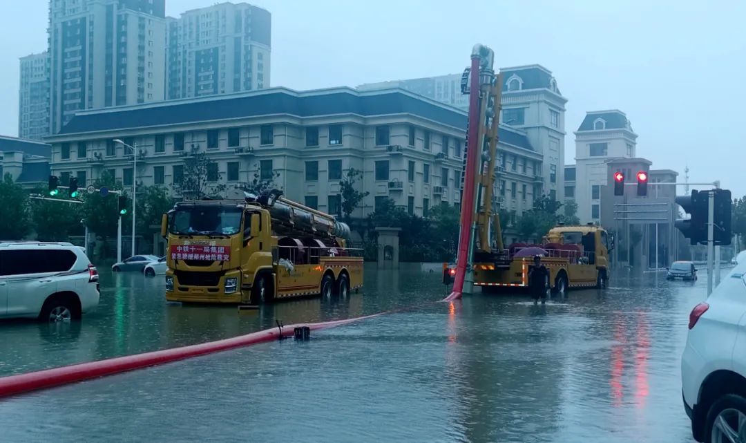 中国铁建向河南灾区捐款1000万元