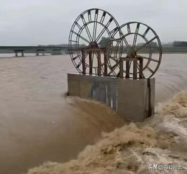 石家庄元氏白草坪水库即将开始泄洪,请注意安全