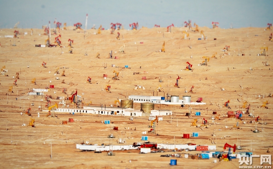 青海油田花土沟采油作业区 (央广网发 樊永涛 摄)