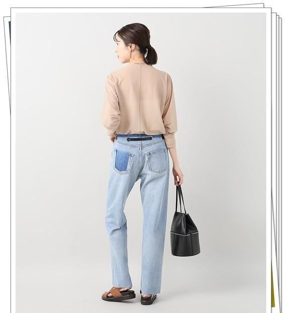 原来40岁女人穿牛仔裤也可以这么有气质!休闲而优雅__财经头条