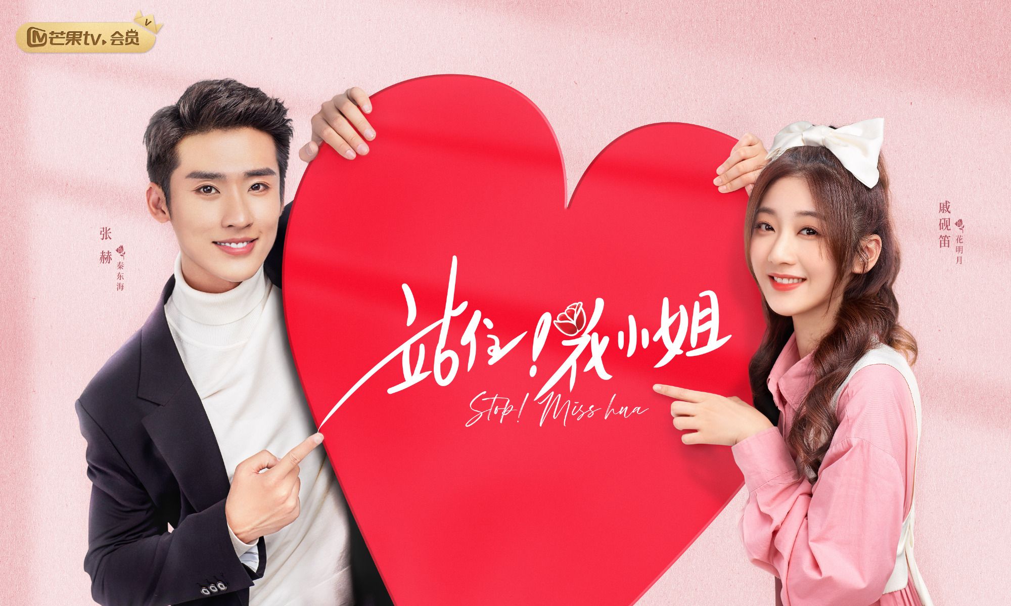 甜甜的恋爱剧《站住!花小姐》即将开播 戚砚笛张赫主演