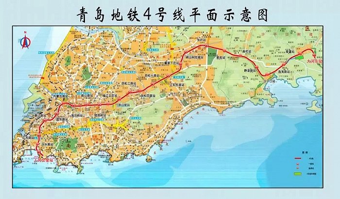 这条贯穿青岛东西向的地铁线，有了通车时间表 - Vimarsana News