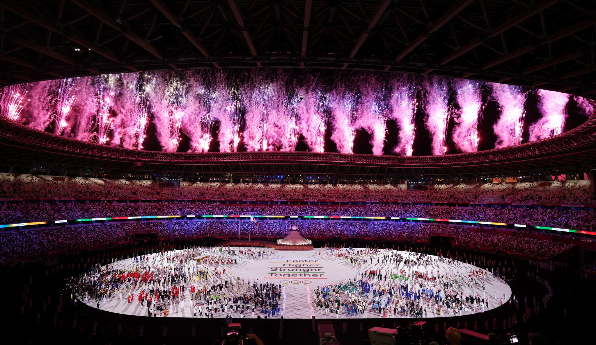 建龙东京丨东京奥运会开幕式精彩呈现
