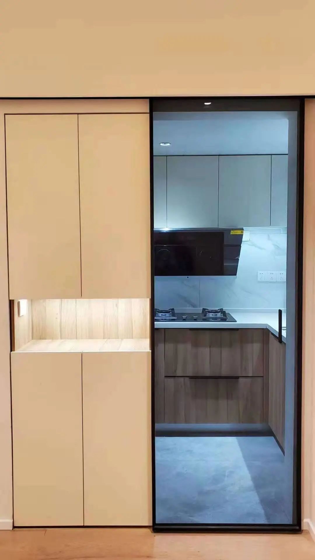 严丝合缝这个冰箱尺寸简直是为我家设计的