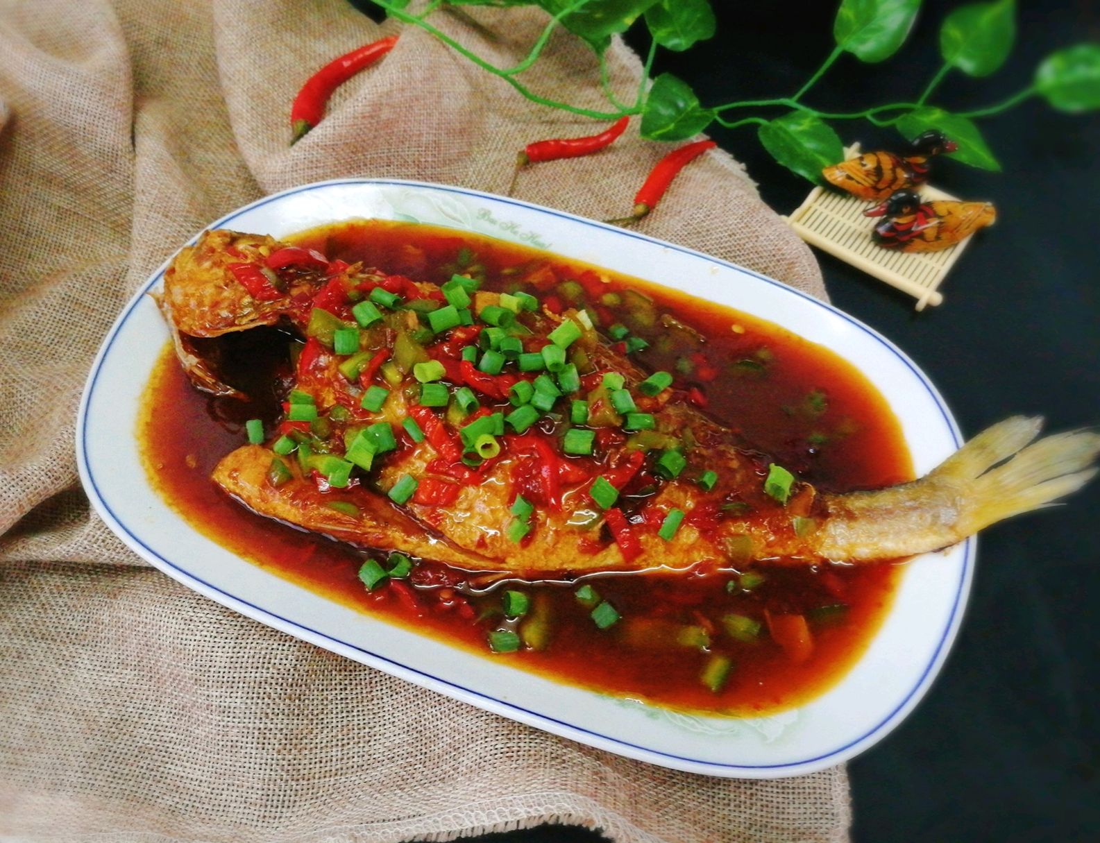 味道鲜美的红烧黄花鱼给想吃鱼的你解解馋