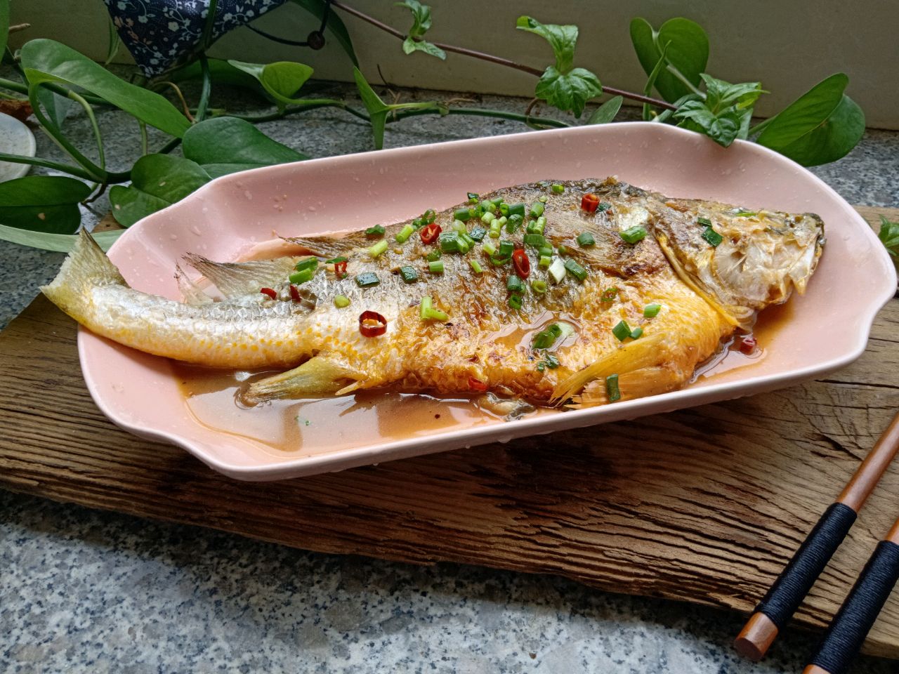 味道鲜美的红烧黄花鱼给想吃鱼的你解解馋