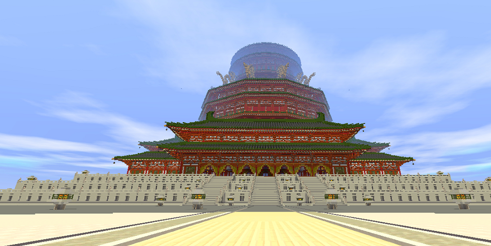 迷你世界全民创造节,盘点历届建筑大作,中国风才是永远的神