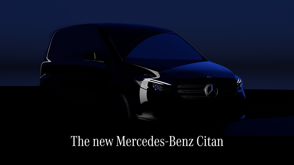 定位于小型商用车 新一代奔驰Citan将发布