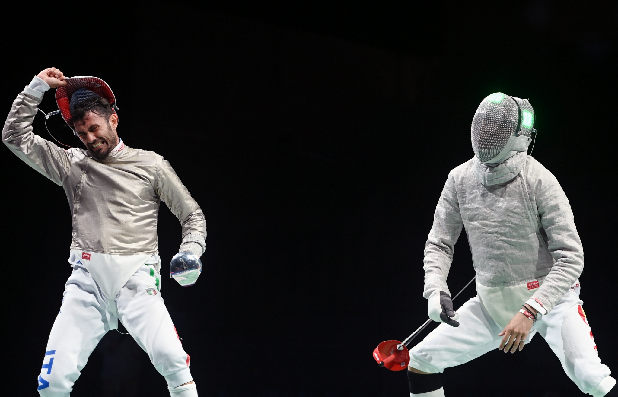 击剑——男子佩剑个人:许英明无缘16强