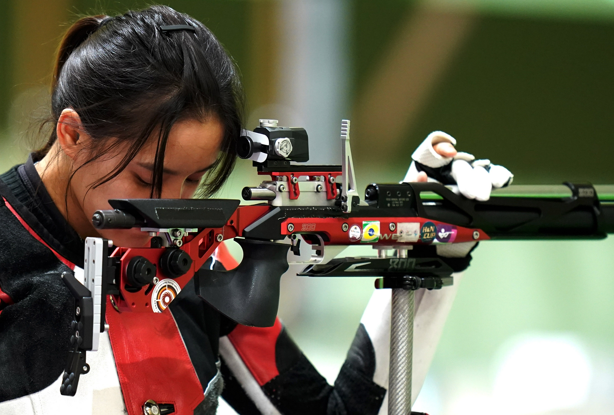 射击——女子10米气步枪资格赛赛况