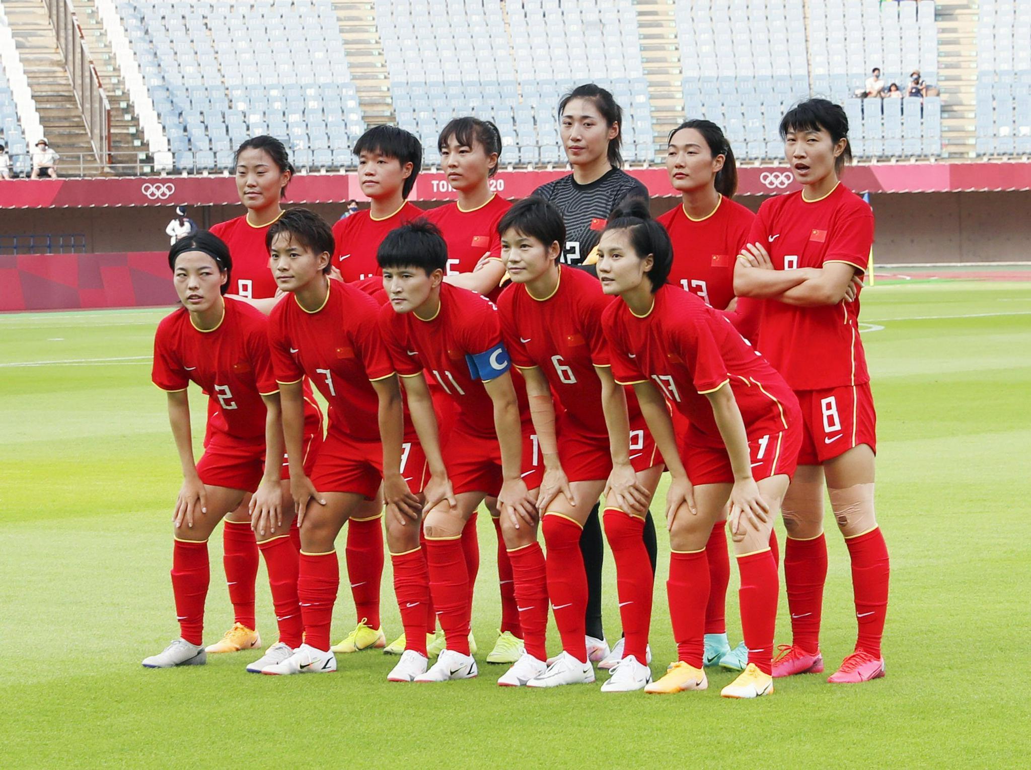 中国女足今日迎战赞比亚。
