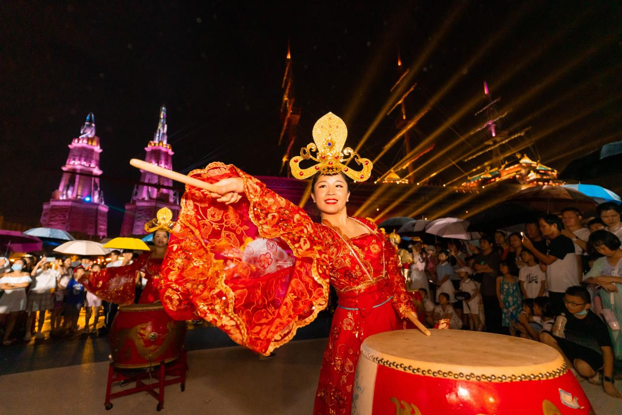 唐宫宴舞夜游节开幕精彩活动点亮海口夜生活