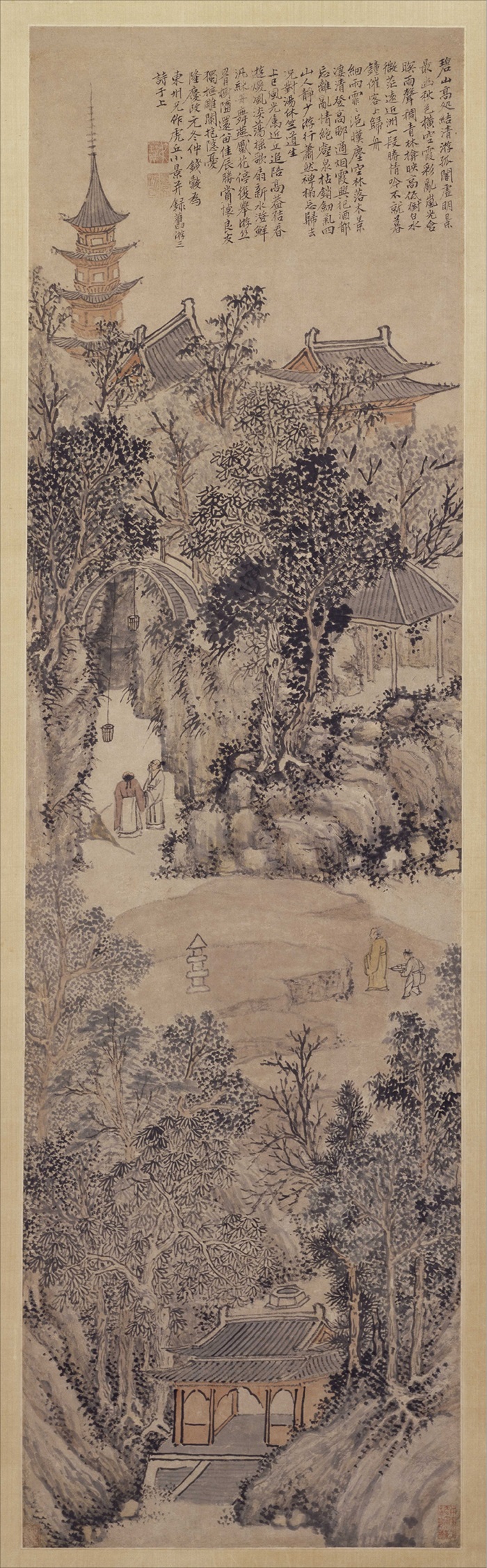 洞天寻隐学林纪丨胜景纪游中国古代实景山水画