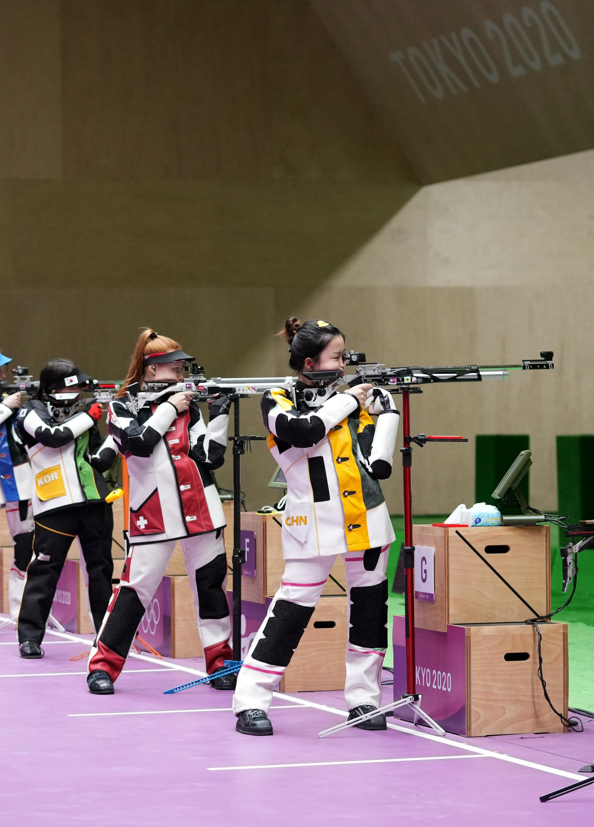 射击——女子10米气步枪决赛赛况