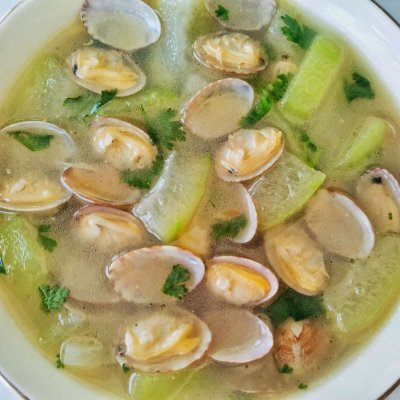 8,超鲜美的花甲冬瓜汤,做法简单,赶紧试试吧～特别声明:以上文章内容