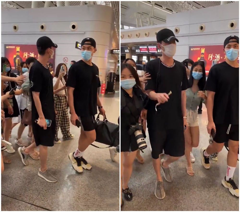 张翰怎么瘦成这样了你看路人曝光的照片还没有身边助理好看吧