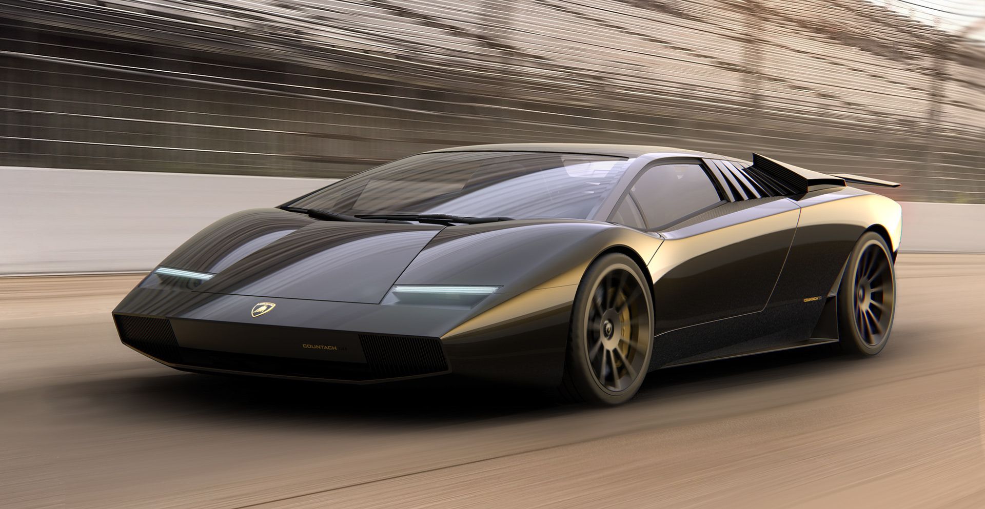 非官方的康塔什概念车向兰博基尼的原型车致敬