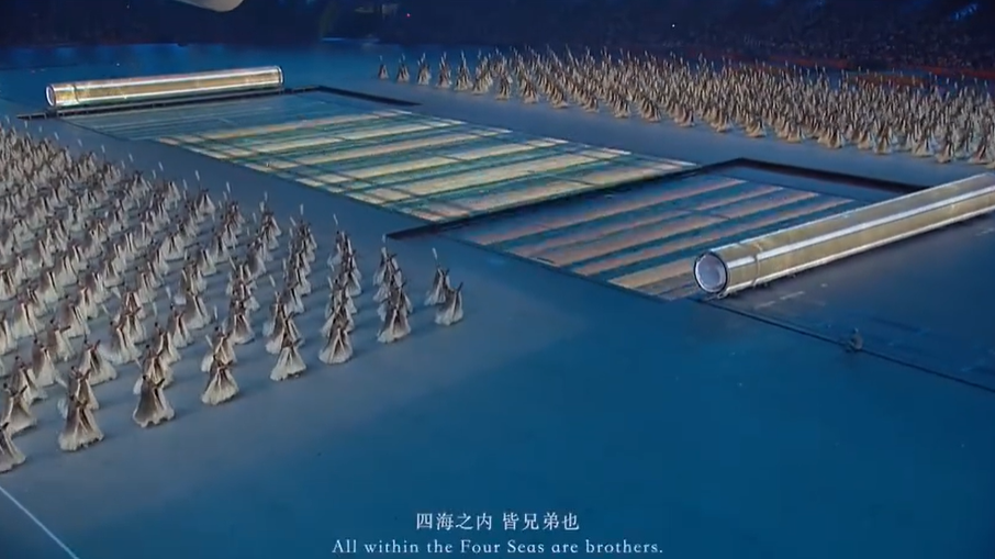我看不懂,却大受震撼|开幕式|奥运会|刘长春_新浪新闻