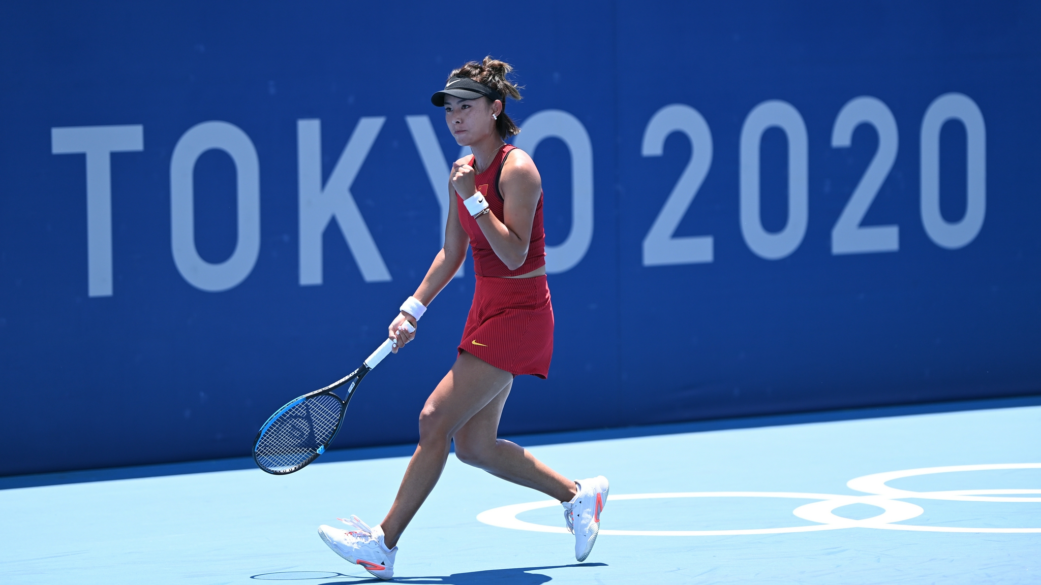 网球女子单打王蔷获胜