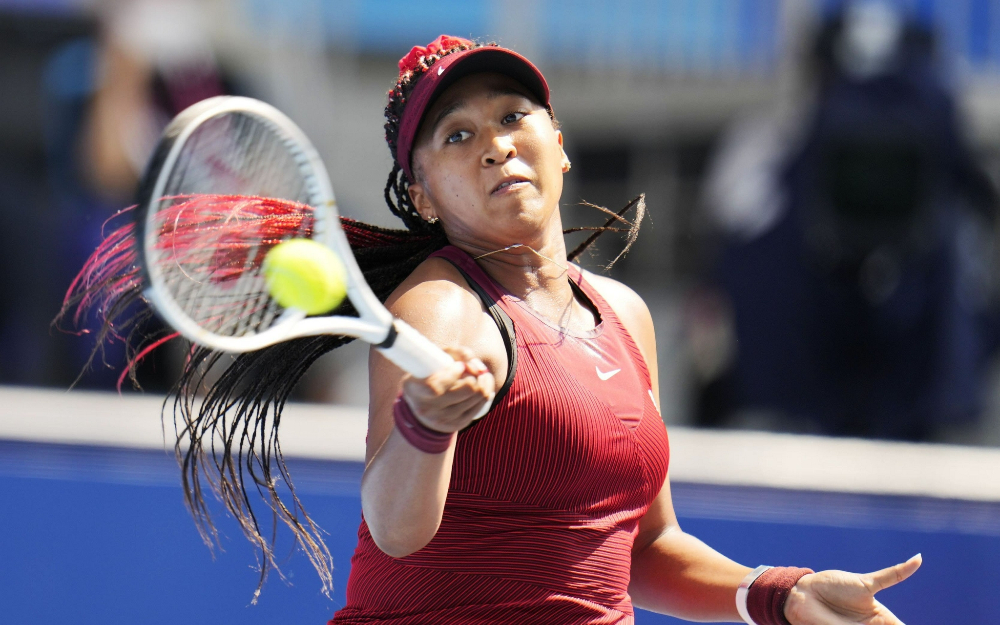 大坂直美2比0战胜中国选手郑赛赛.图/ic&nbsp;photo