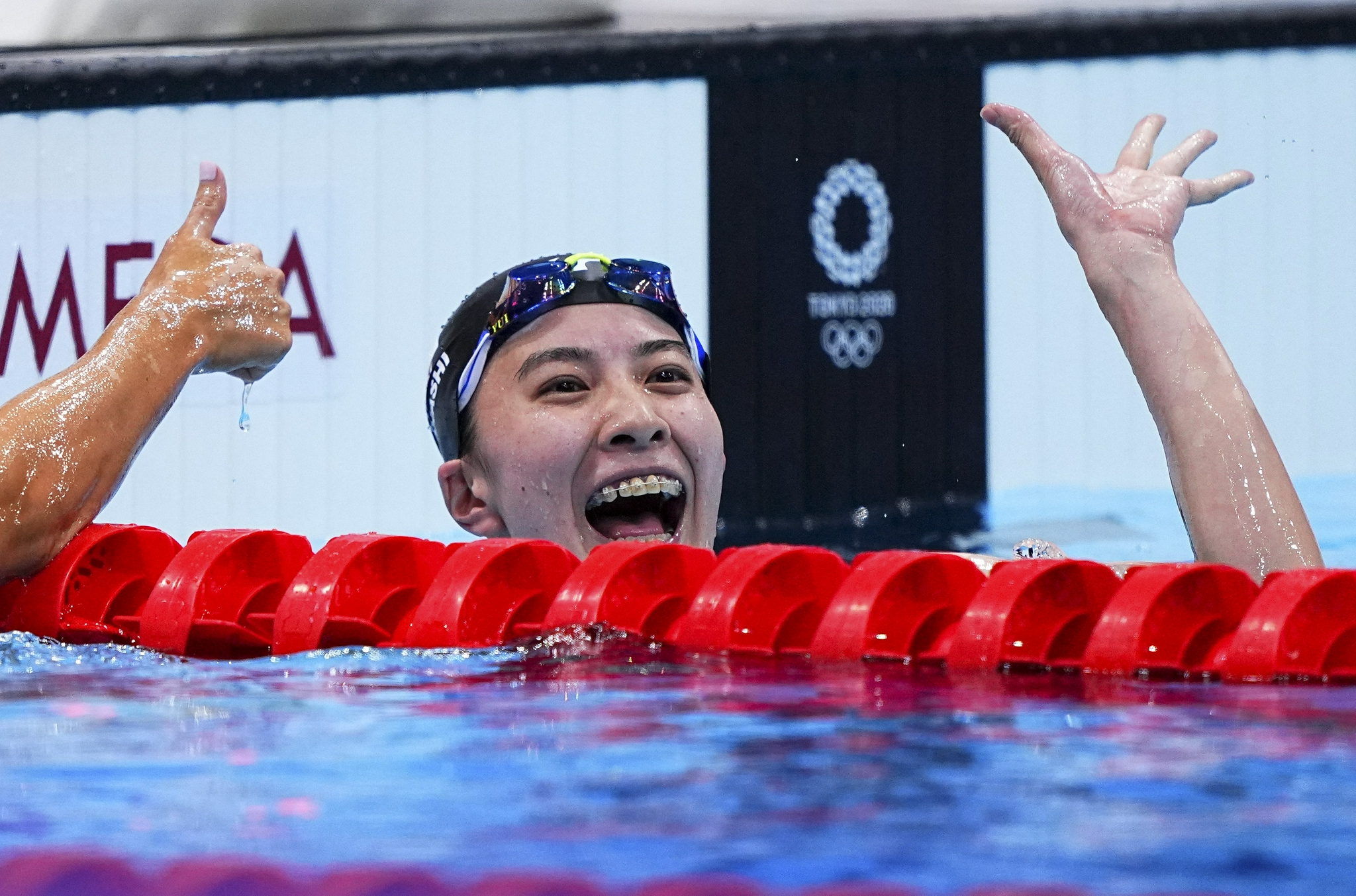 游泳——女子400米个人混合泳:大桥悠依夺冠