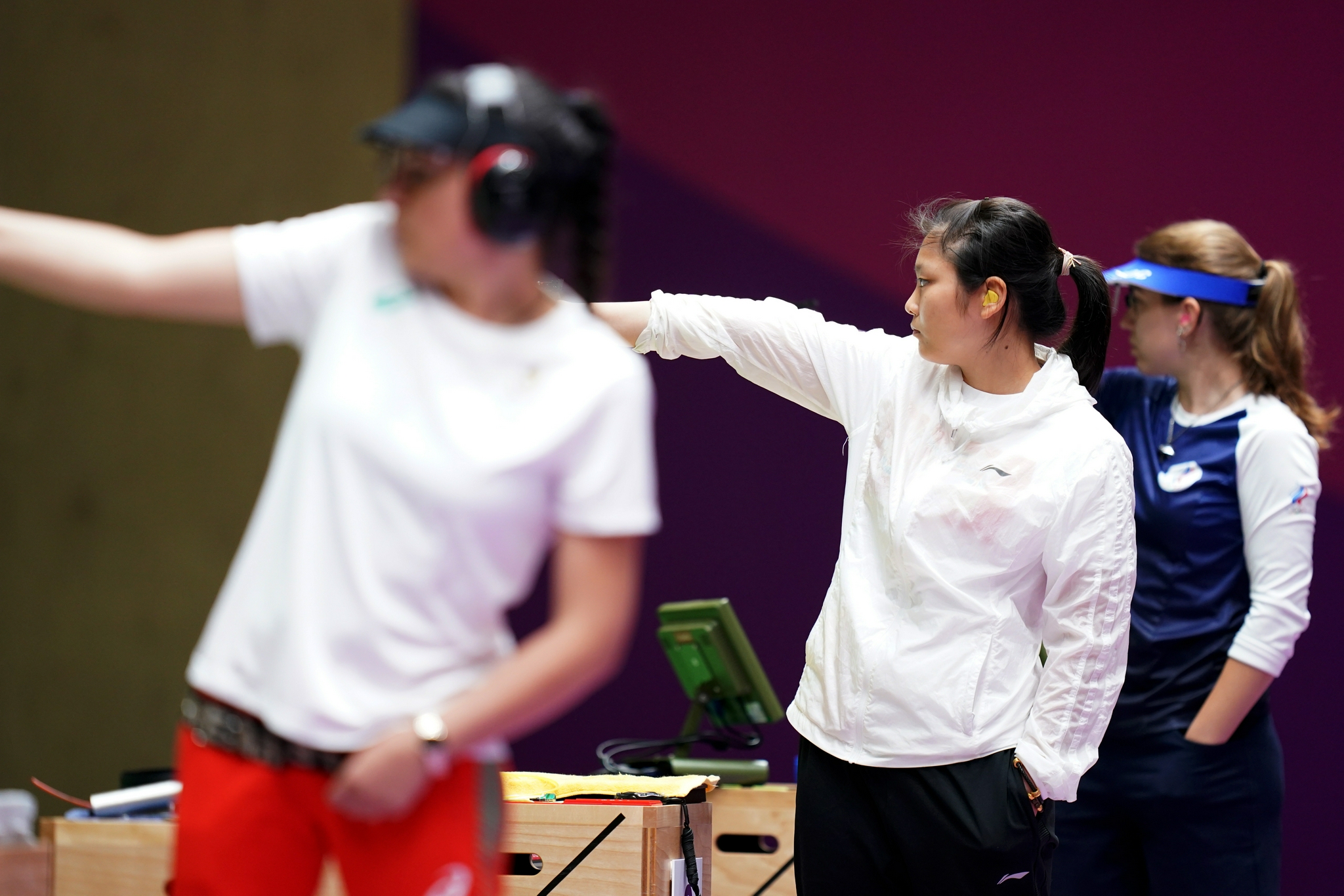 射击——姜冉馨获得女子10米气手枪铜牌休闲区蓝鸢梦想 - Www.slyday.coM