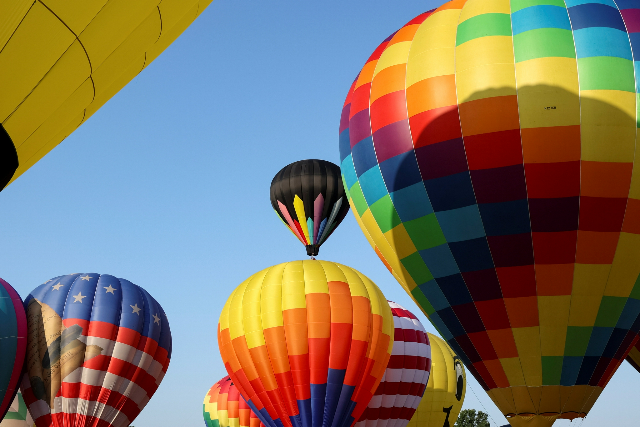 新泽西热气球节举行