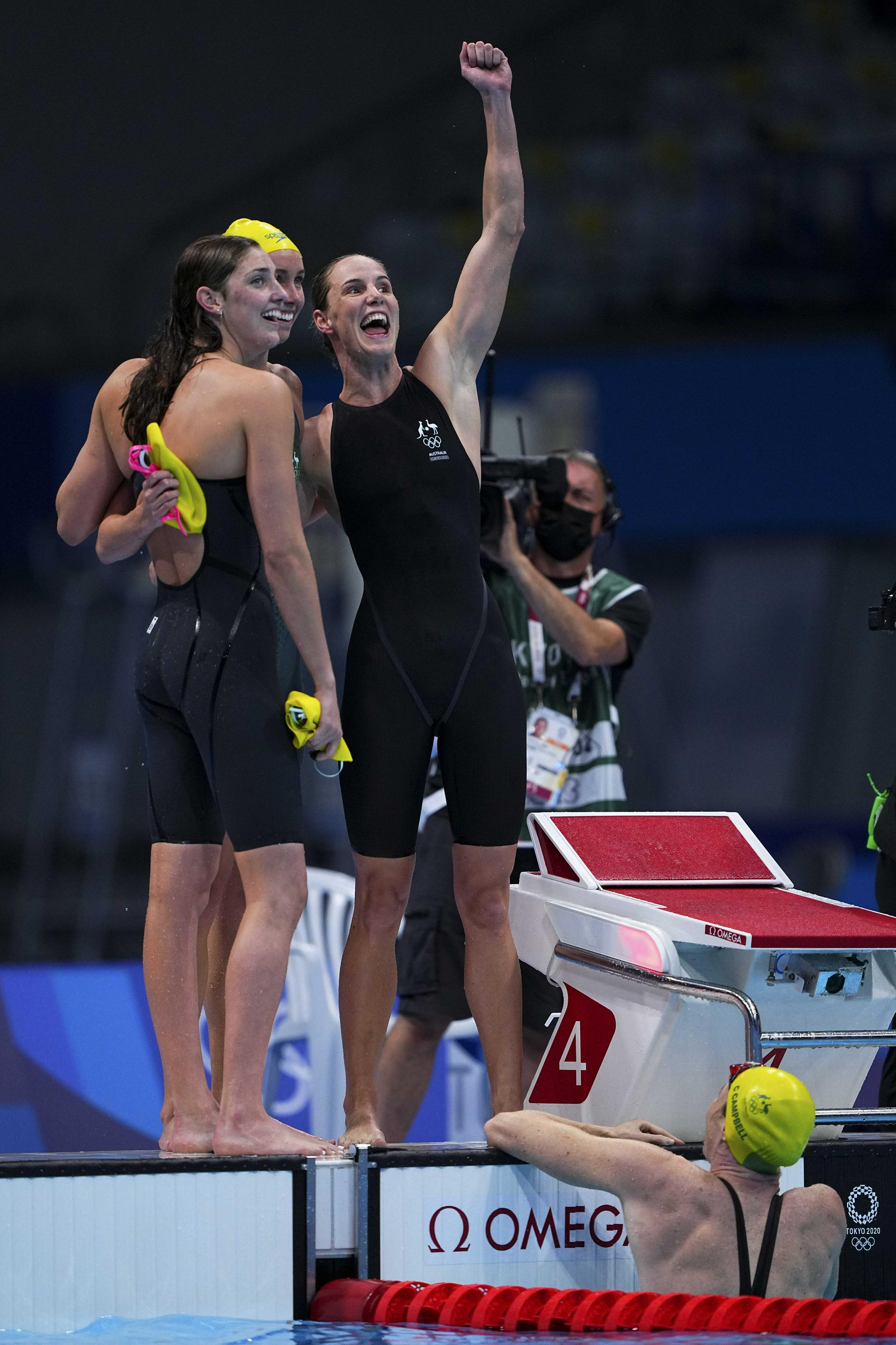 游泳——女子4x100米自由泳接力决赛:澳大利亚夺冠