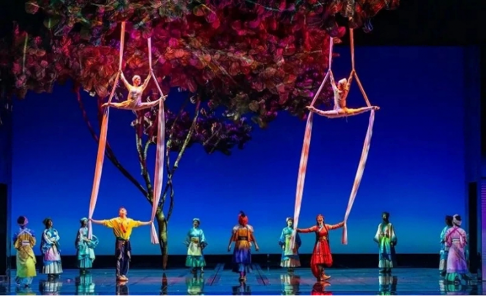 沣西新城重点文旅项目《丝路之声》全球震撼开演