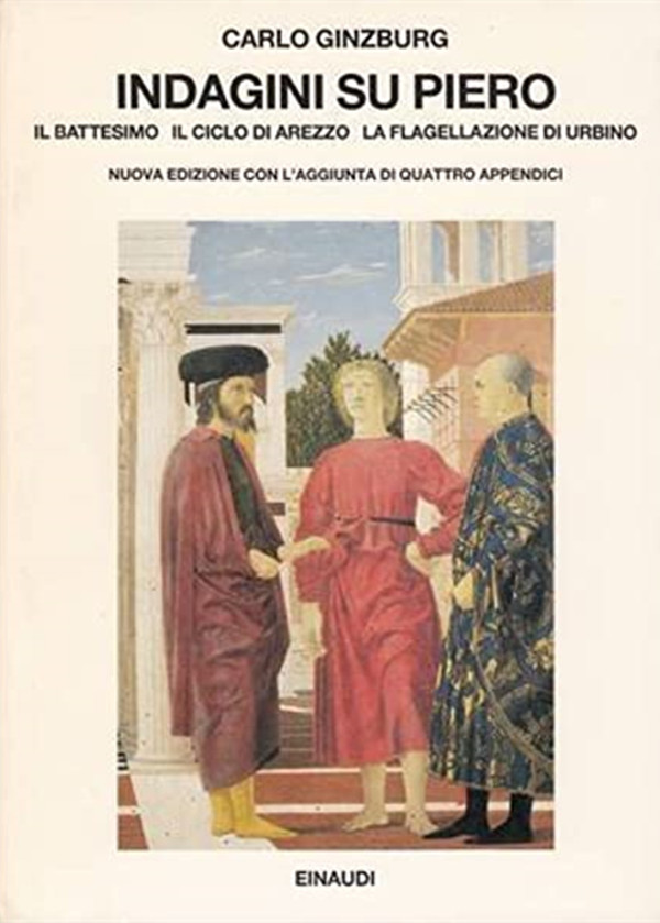 卡洛·金茨堡著《皮耶罗之谜》意大利文版封面