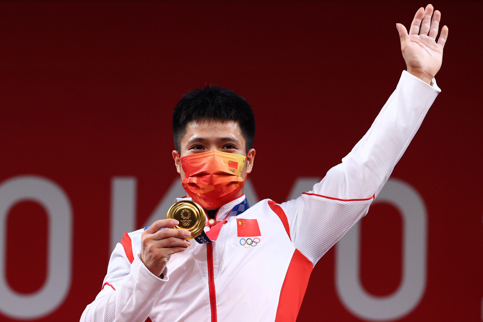 决战东京·战况|破奥运纪录!李发彬夺男子61公斤级举重冠军