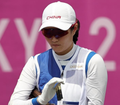 魏萌射击女子双向飞碟夺铜牌!前两轮失误太多,太可惜了