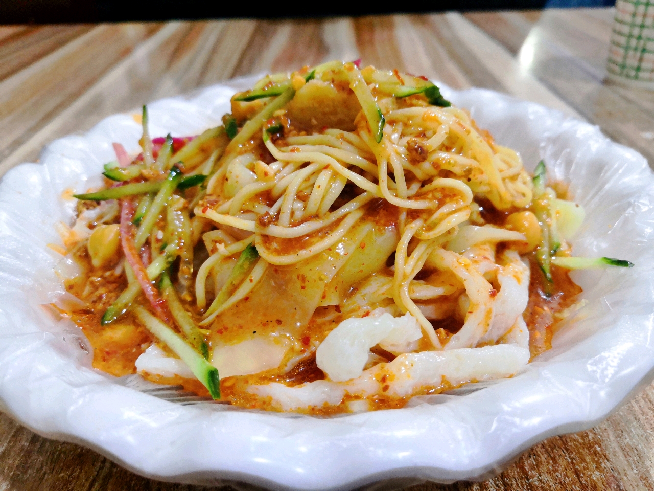 常吃的陕西凉皮,酸辣爽口,是你夏天美食榜单上的第几名|凉皮|步骤|篦