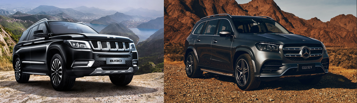 爱买不买新车北京bj90顶配售12880万价逼奔驰gls