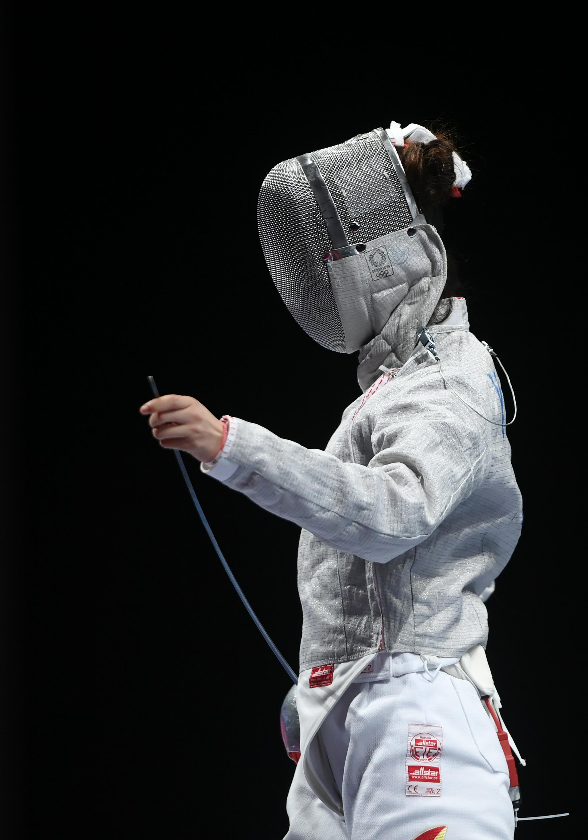 击剑——女子个人佩剑:杨恒郁晋级32强