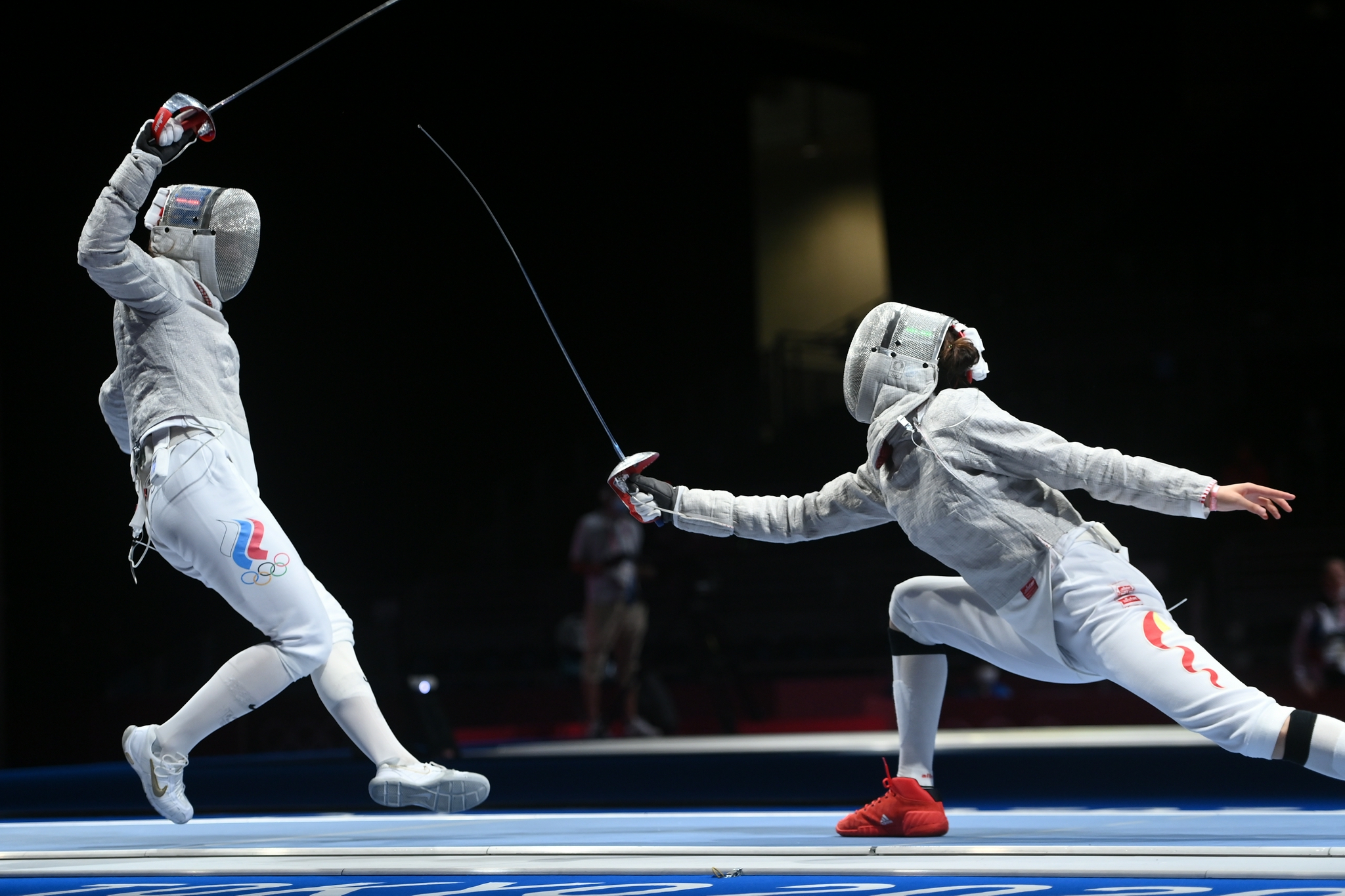 击剑女子佩剑个人杨恒郁无缘八强