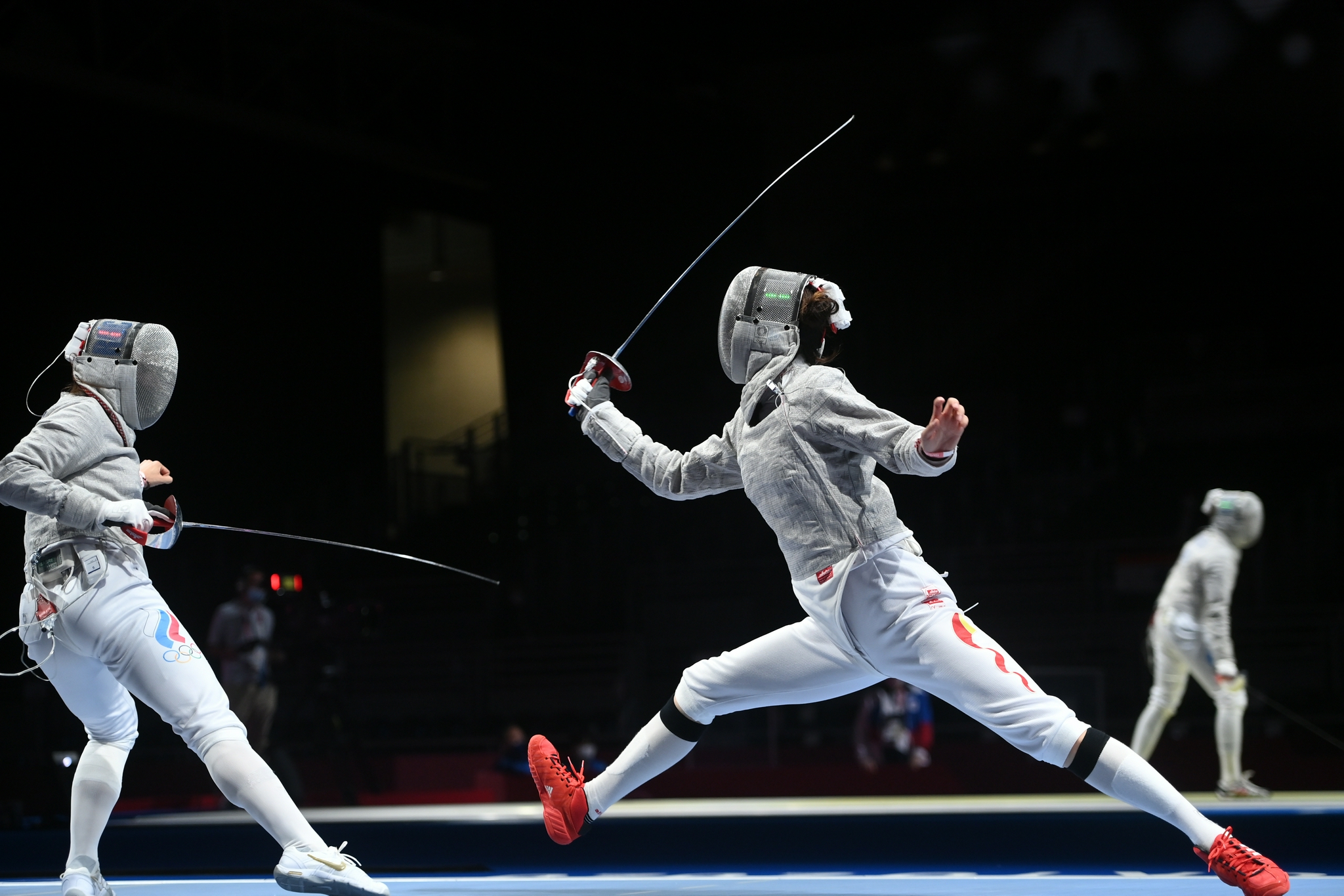 击剑女子佩剑个人杨恒郁无缘八强