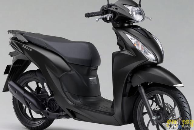 老车猩说:本田dio110,紧凑型的车身,灵巧的驾驶感受