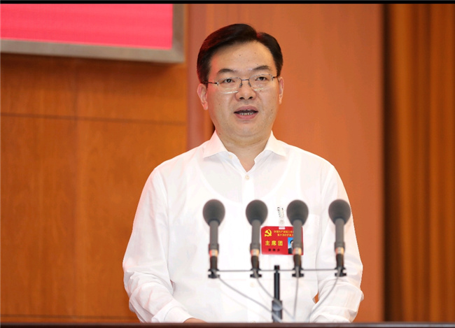 中共镇江市丹徒区第十四次代表大会开幕