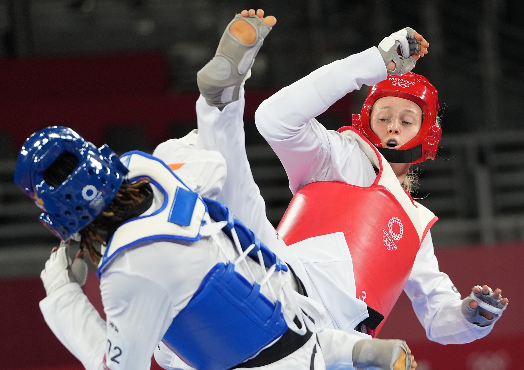 跆拳道——女子67公斤级:英国选手威廉姆斯晋级决赛