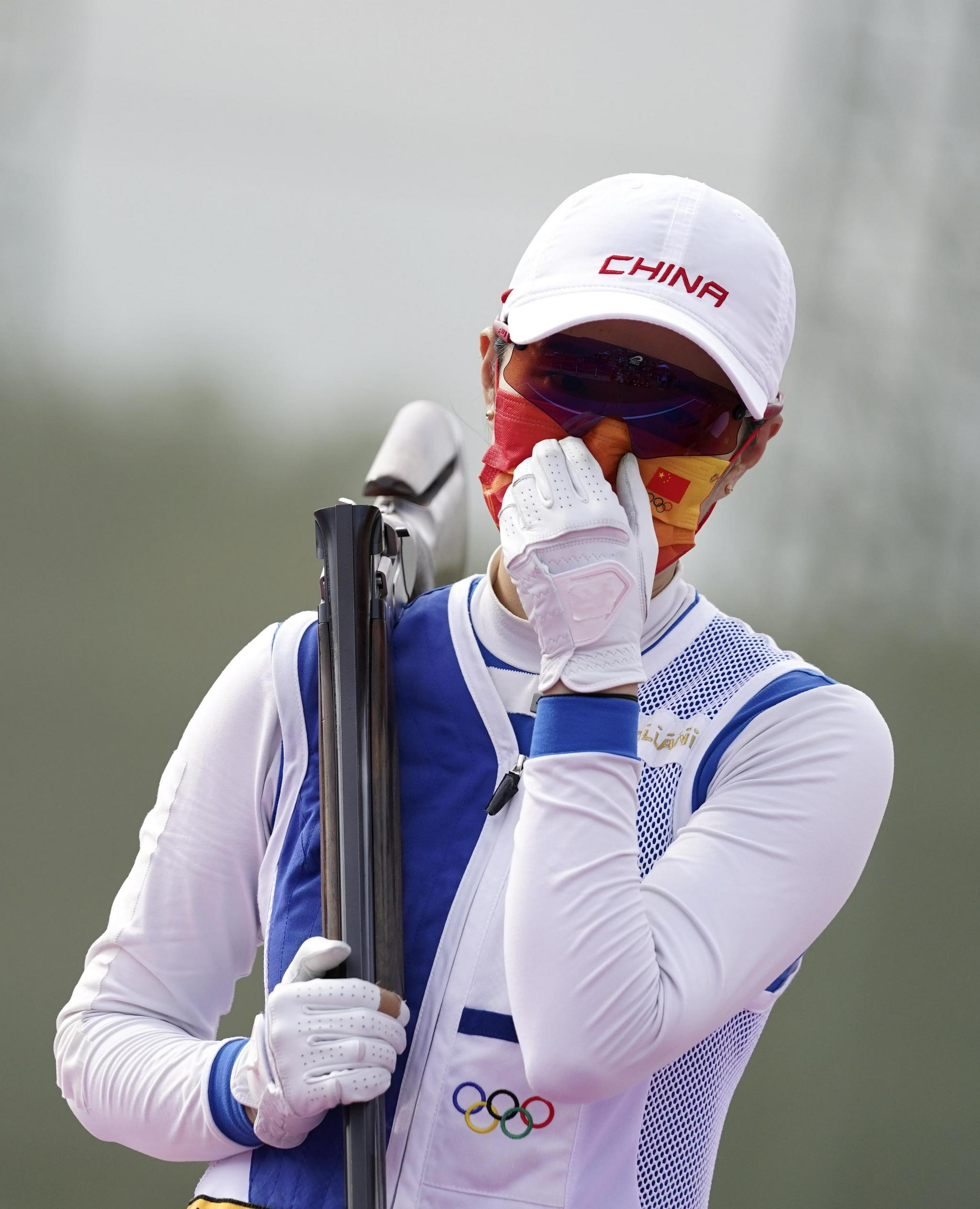 射击——女子双向飞碟:中国选手魏萌获得铜牌