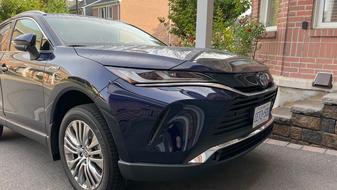 实拍丰田harrier跨界suv搭载25l混动今年第四季度上市