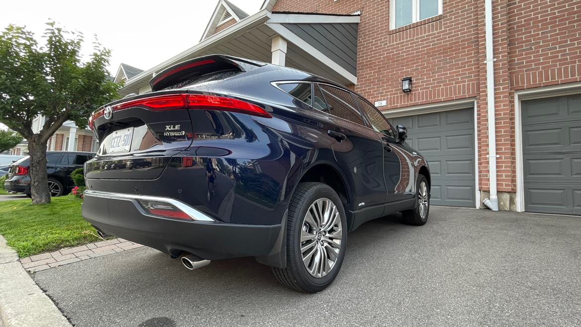 实拍丰田harrier跨界suv搭载25l混动今年第四季度上市